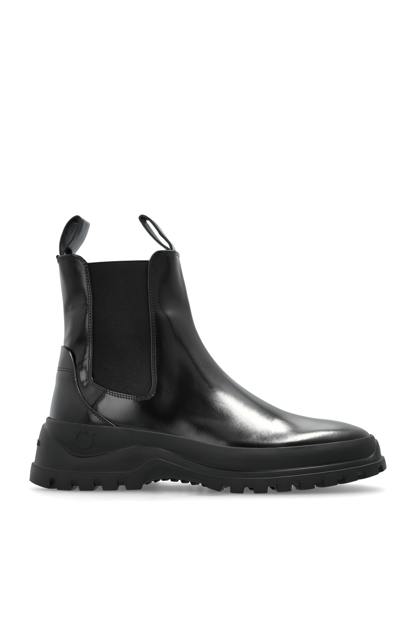 FERRAGAMO Leather Chelsea boots 'Bossons' | Men's Shoes | Vitkac